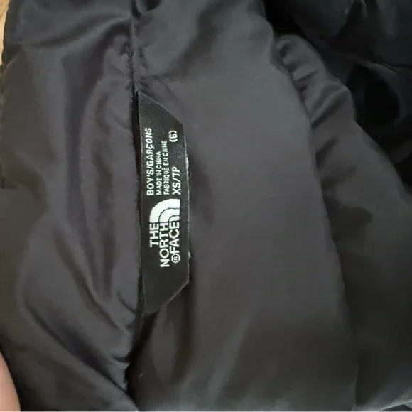 Kids North Face Black Puffer Jacket - XS